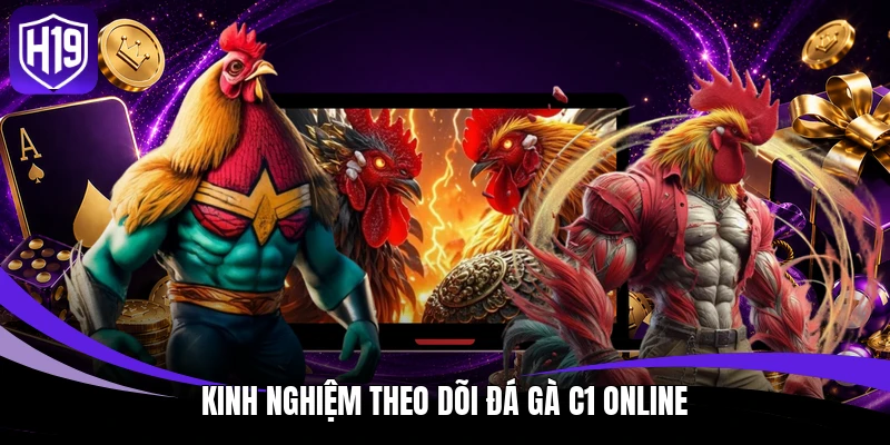 Đá Gà Trực Tiếp C1 – Theo Dõi Thomo Cực Đã Trên H19 4 Kinh nghiệm theo dõi đá gà C1 online